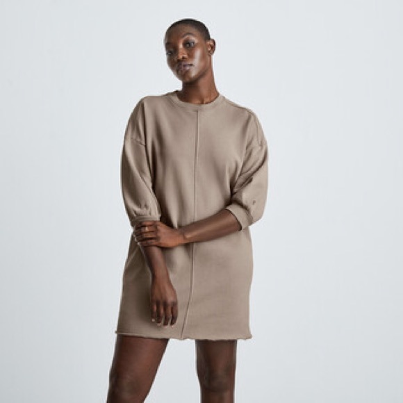 Everlane Dresses & Skirts - Everlane Burnt Sugar Organic Cotten Size XXS Track Dress